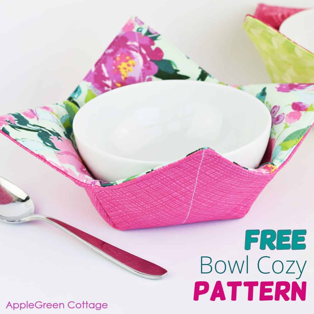 pattern for microwave bowl holder