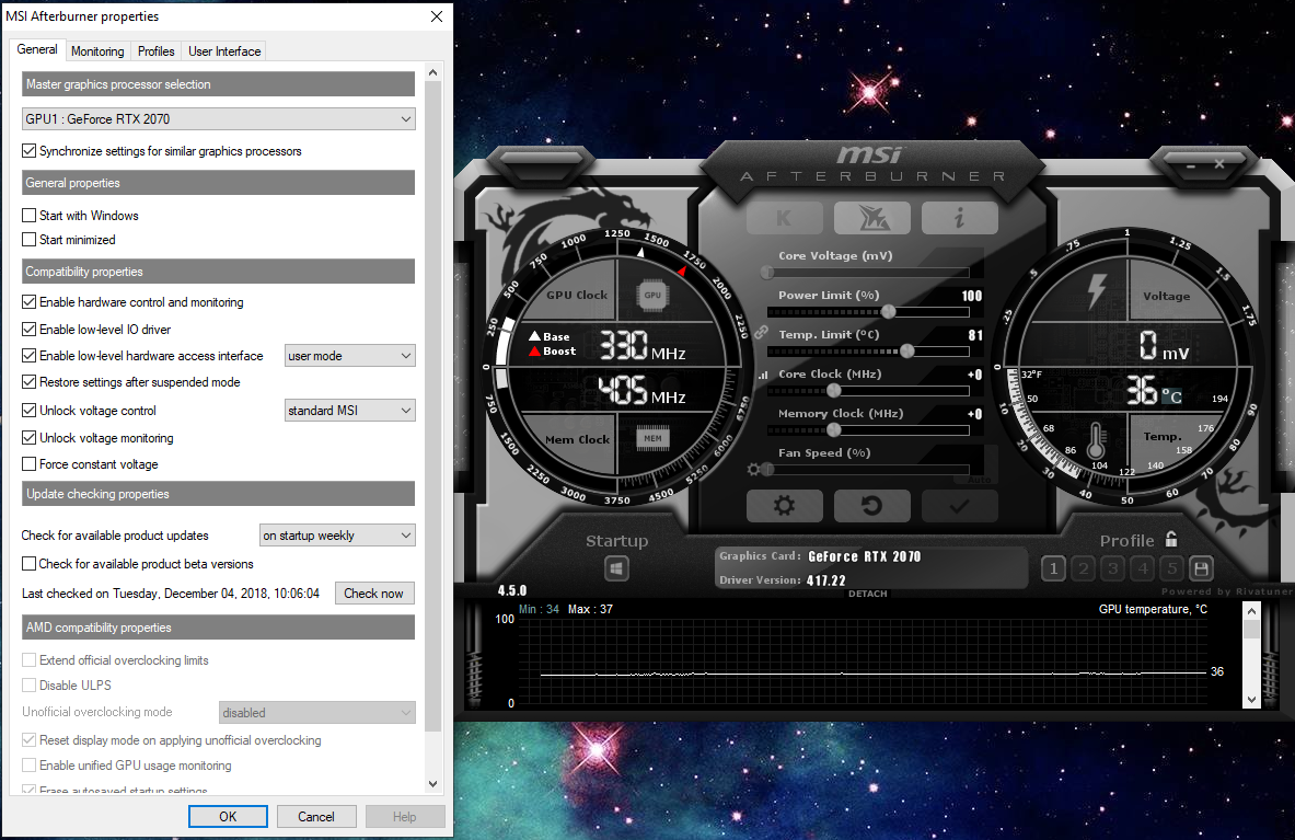 msi afterburner cpu fan speed