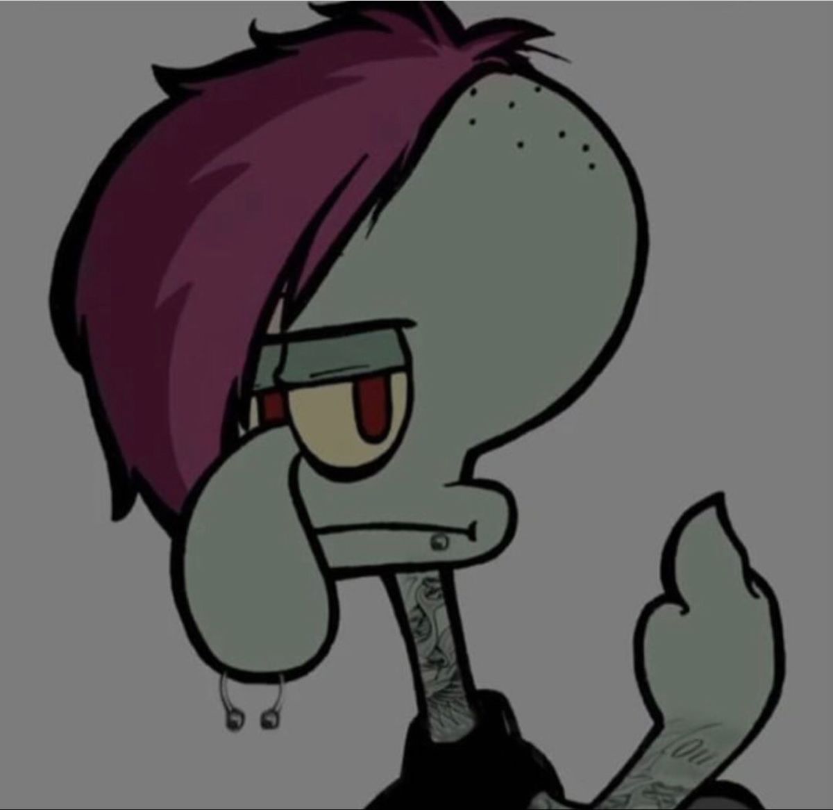 emo squidward