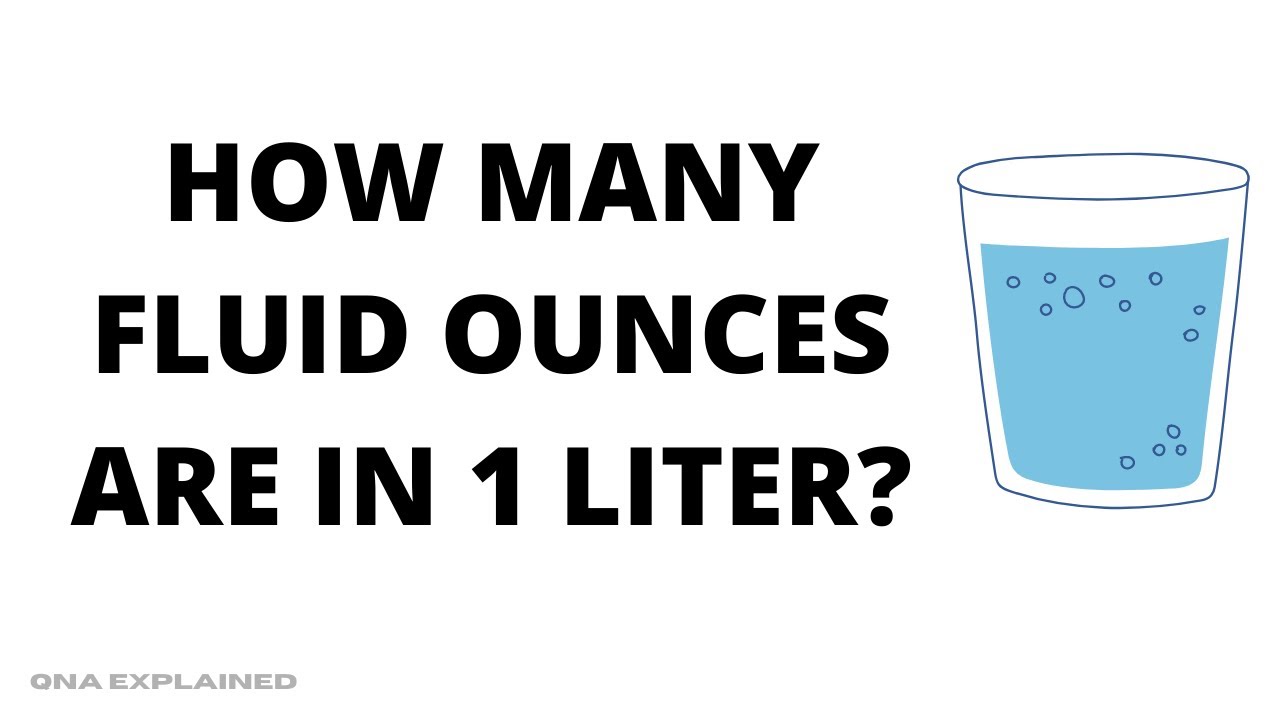 how many of ounces in a liter