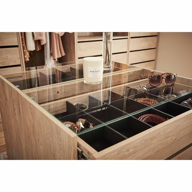 eden 4 drawer display cabinet