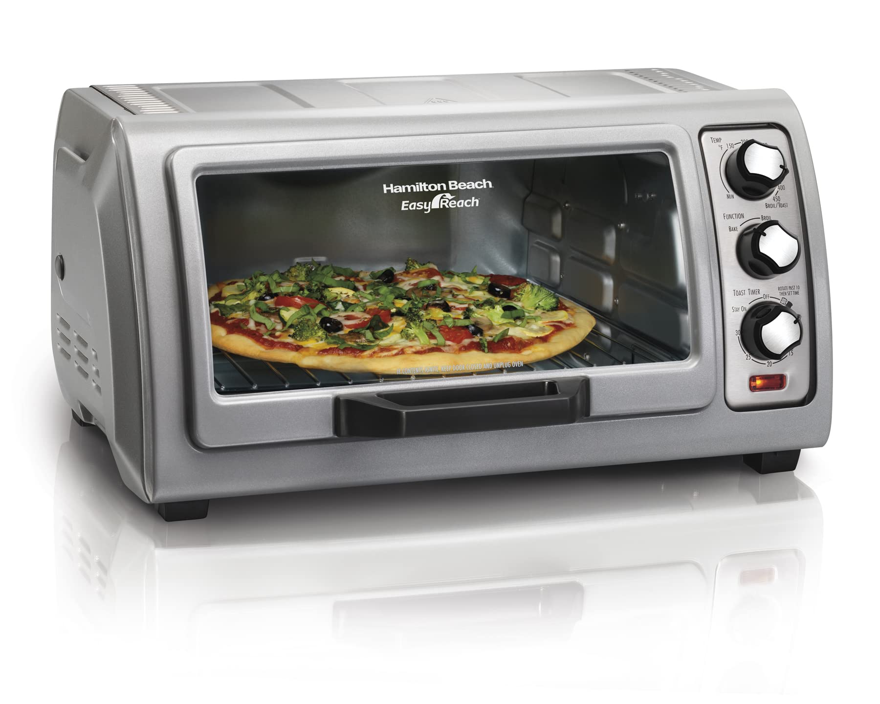 hamilton beach 6 slice toaster oven