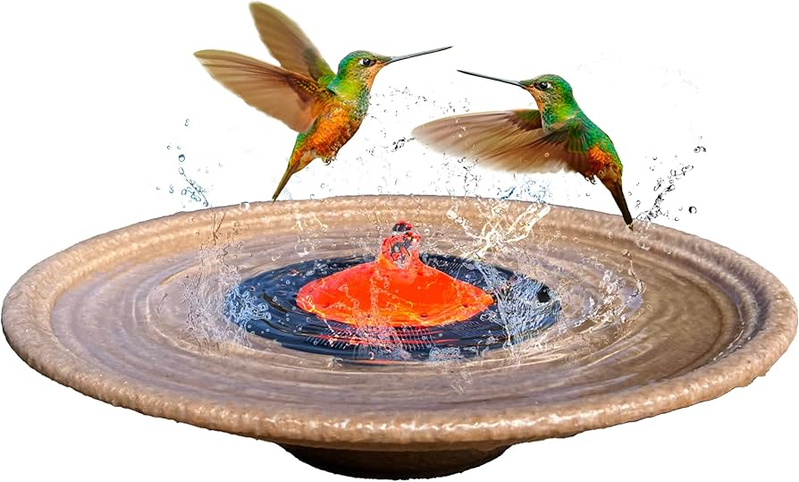 mini solar fountain for bird bath uk