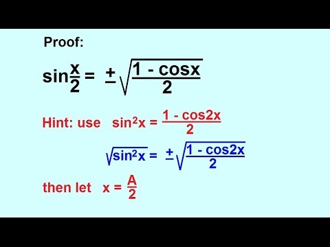 formula of 2 sin x