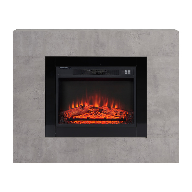 electric fireplace rona