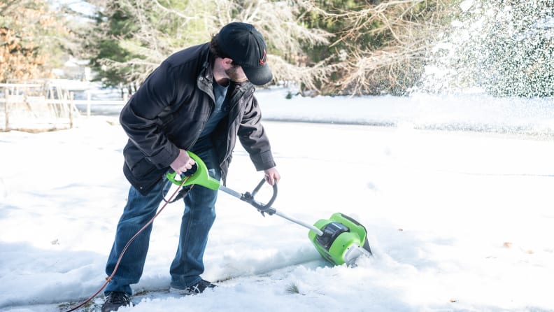 electric snow shovel cordless