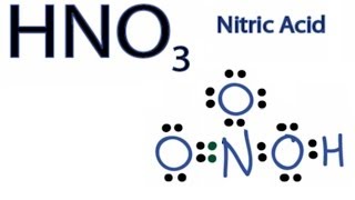 electron dot structure of hno3