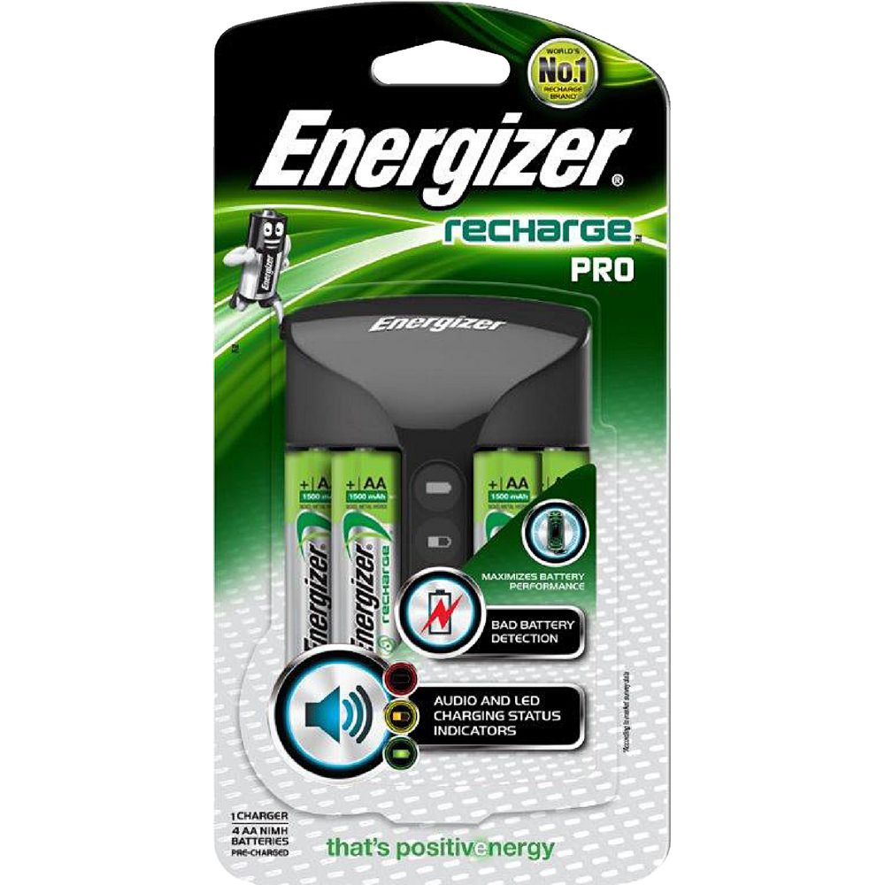 energizer rechargeable battery charger