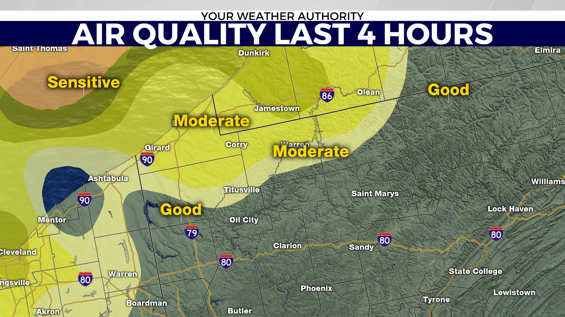 erie pa air quality