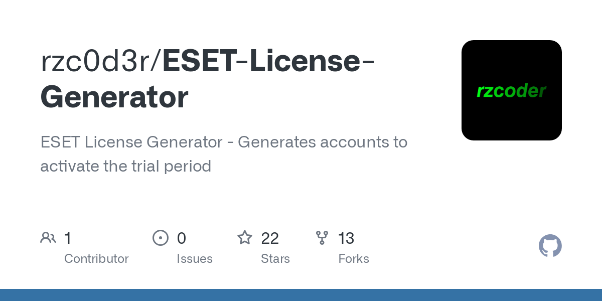 eset code generator