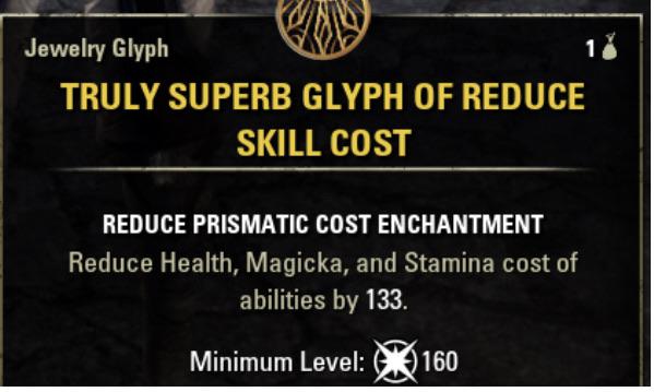 eso prismatic glyph