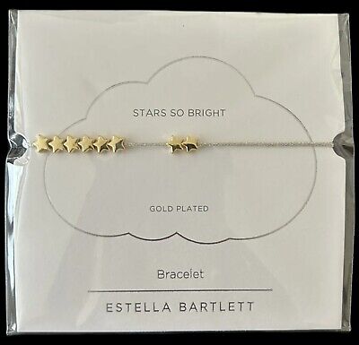 estella bartlett stars so bright gold plated bracelet