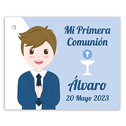 etiquetas para primera comunion