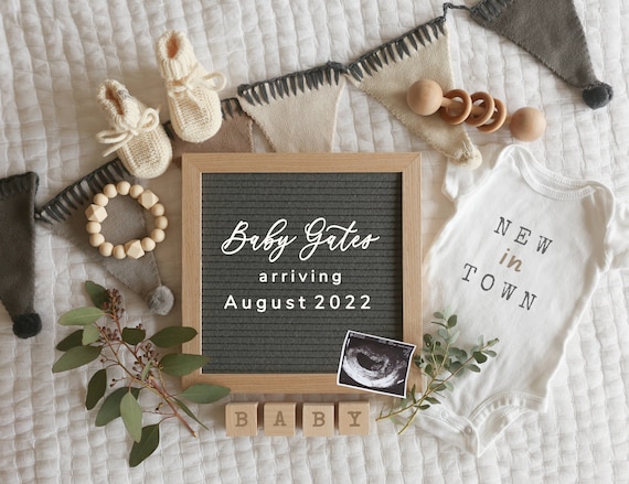 etsy pregnancy announcement