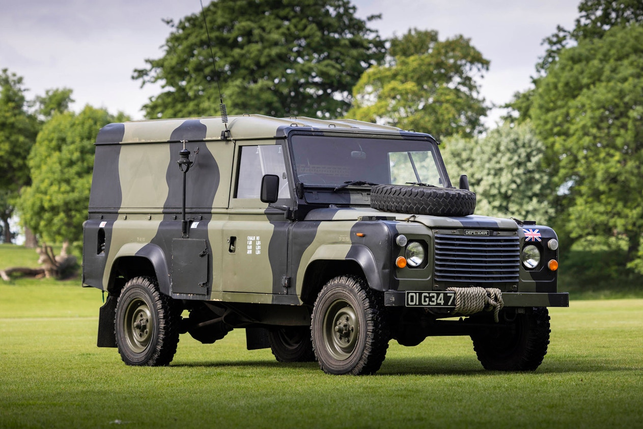 ex military land rovers