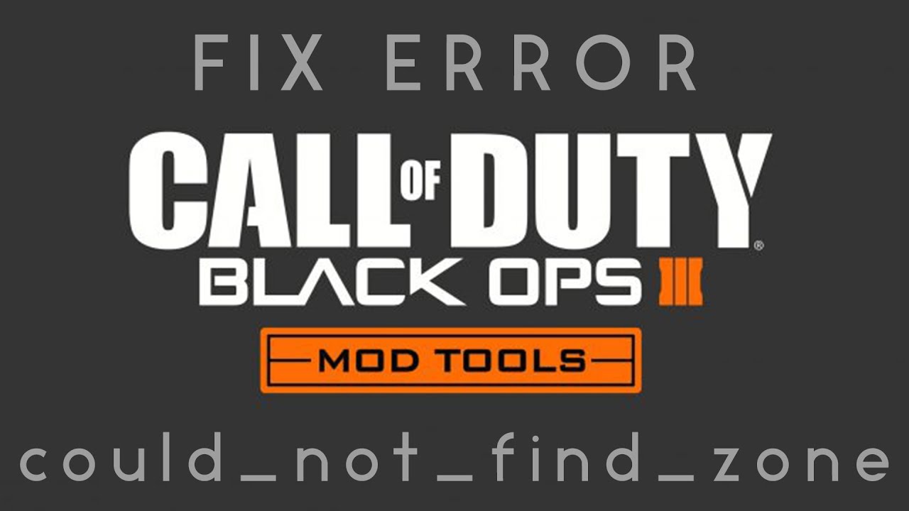 exe cannot find zone black ops