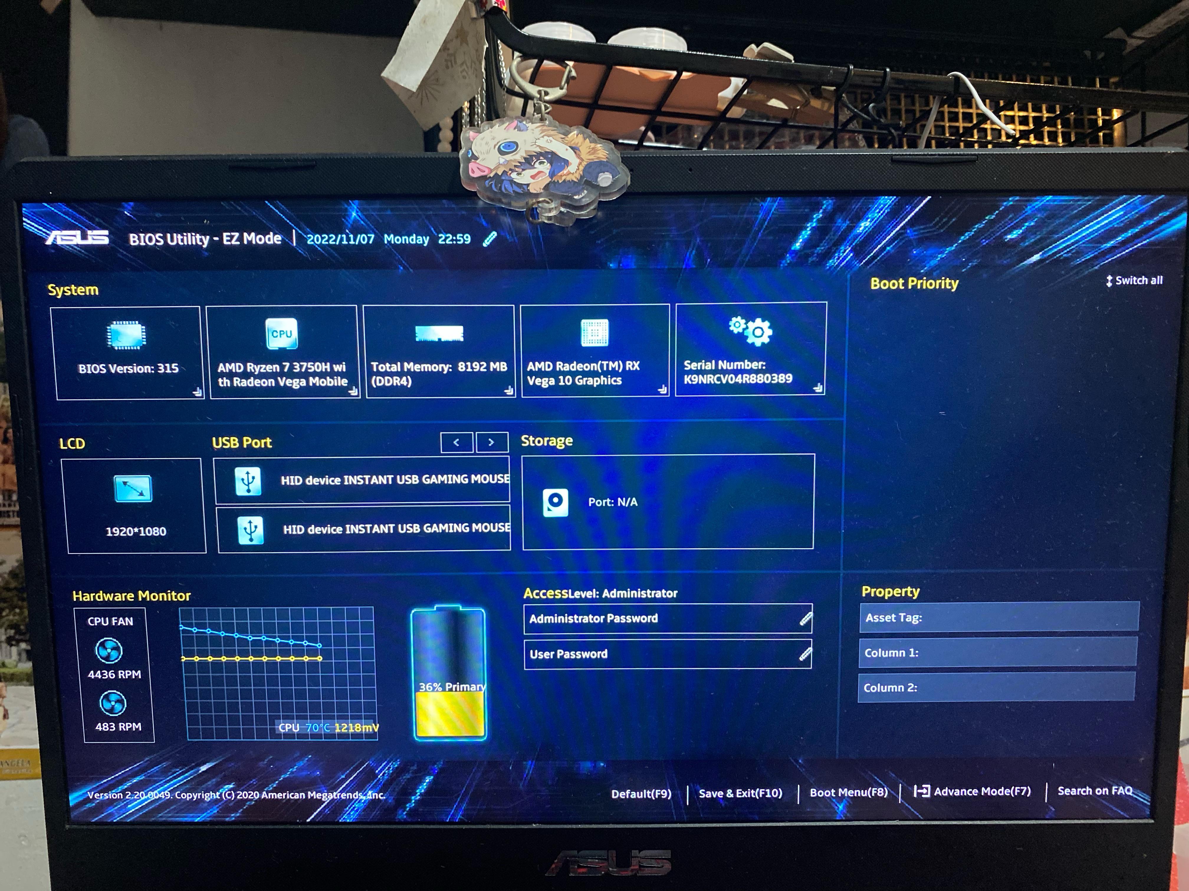 exit asus bios utility ez mode