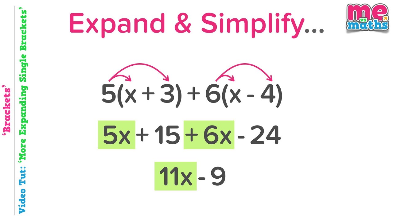 expand and fully simplify