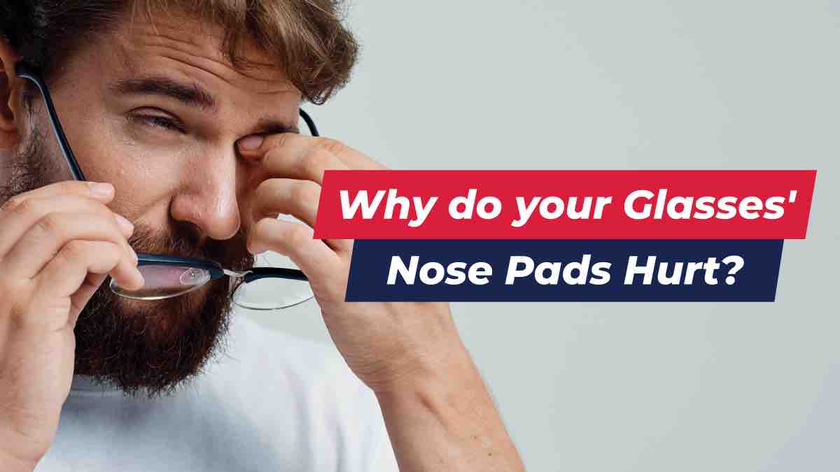 eyeglasses nose pads