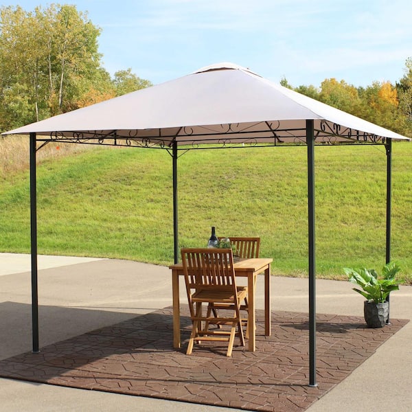 10x10 gazebo metal