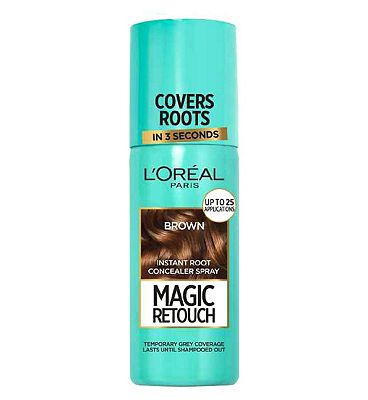 spray in hair colour boots