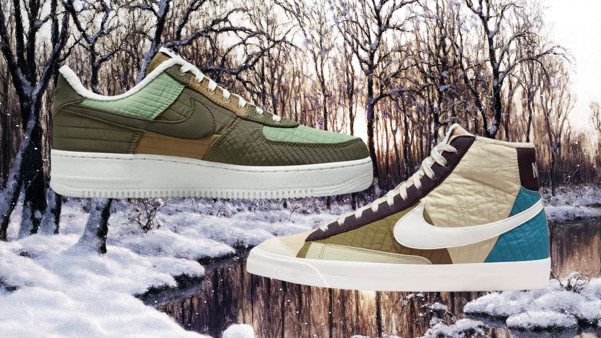 nike sneakers for winter