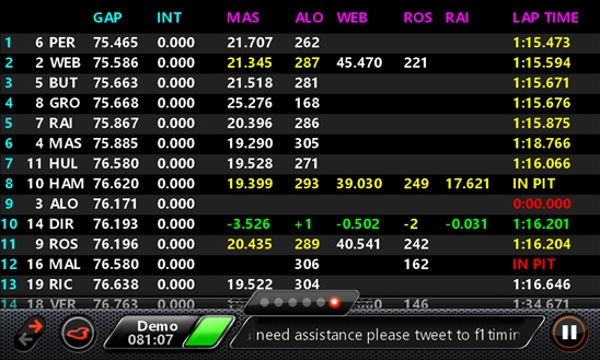 f1 live timing free