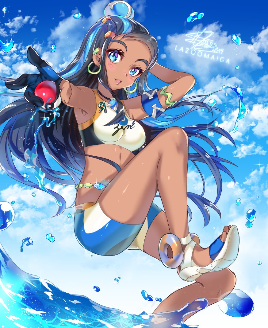 pokemon nessa fanart