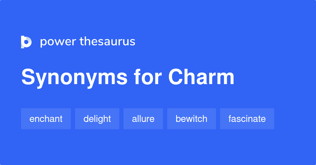 synonyms for charm