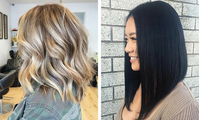 long bob haircut 2018