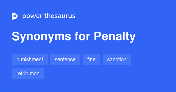 penalty synonym