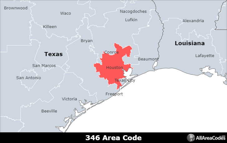 area code 346 usa