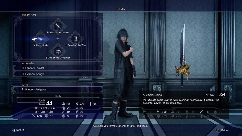 ultima weapon ffxv