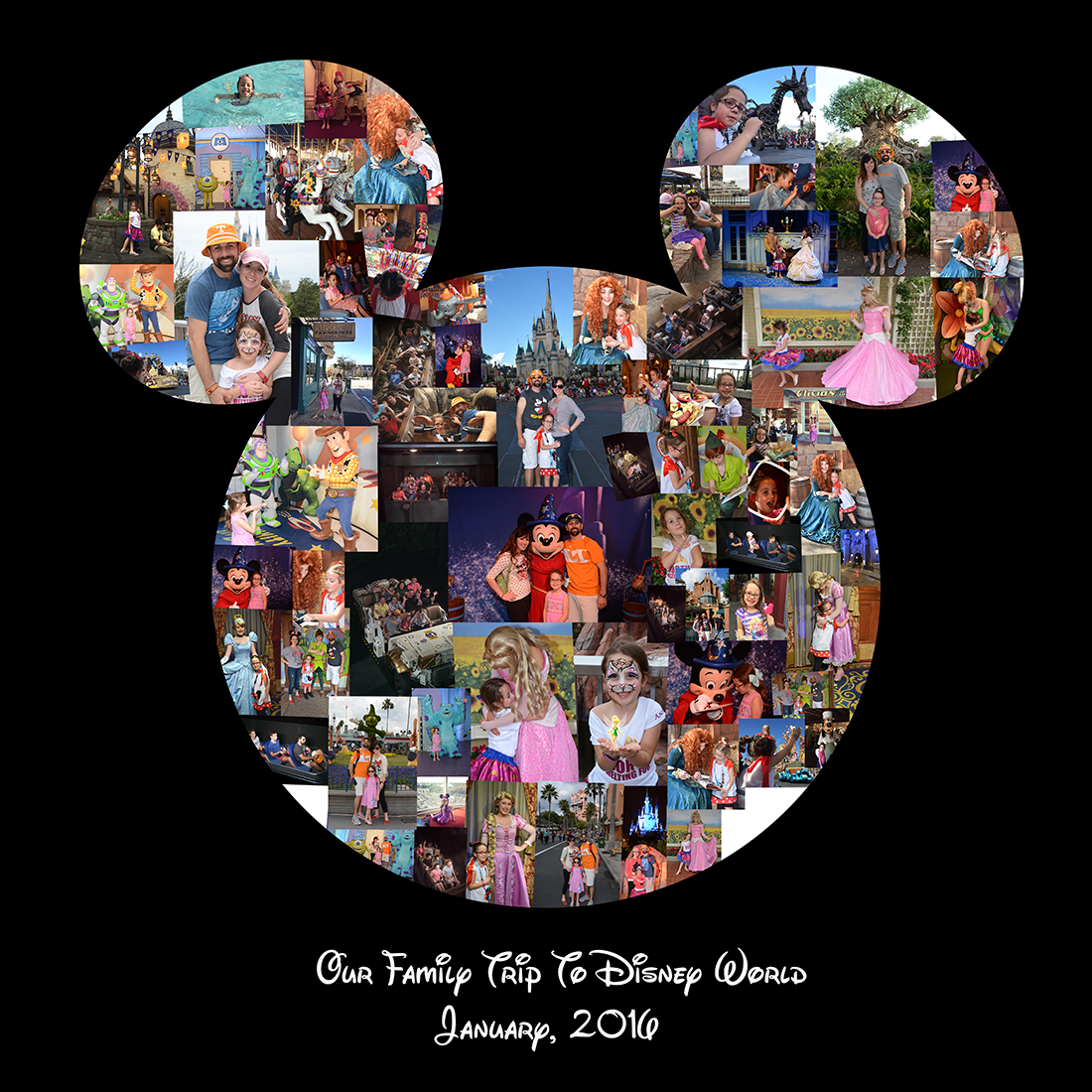 mickey photo collage