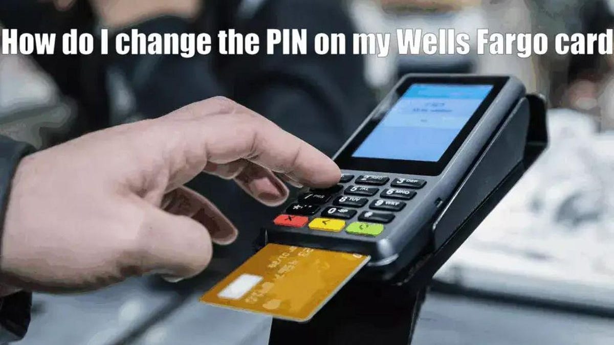 wells fargo forgot my pin