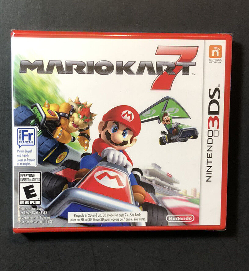 mario kart 7 nintendo 3ds game