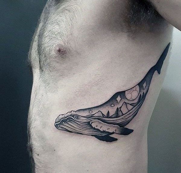 whale tattoo