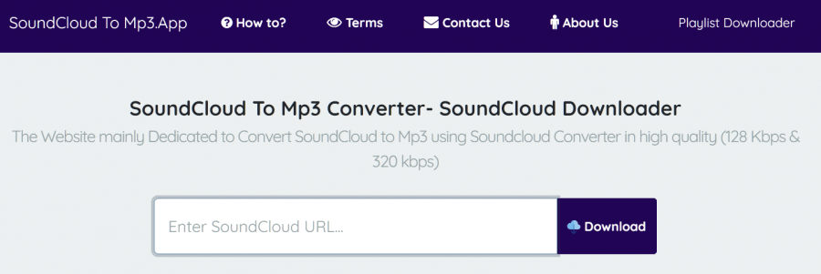 soundcloud downloader 320 kbps