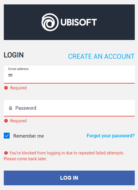 ubisoft account suspended login