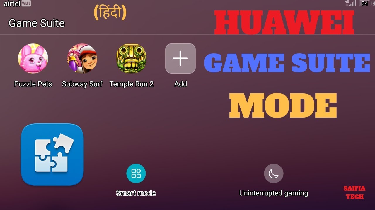 huawei game suite yok