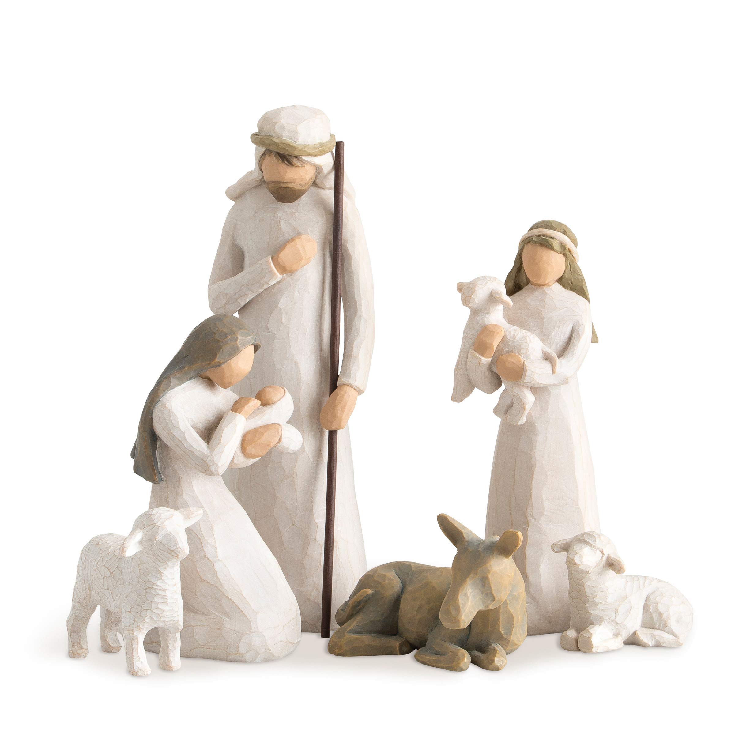 nativity figurines willow tree