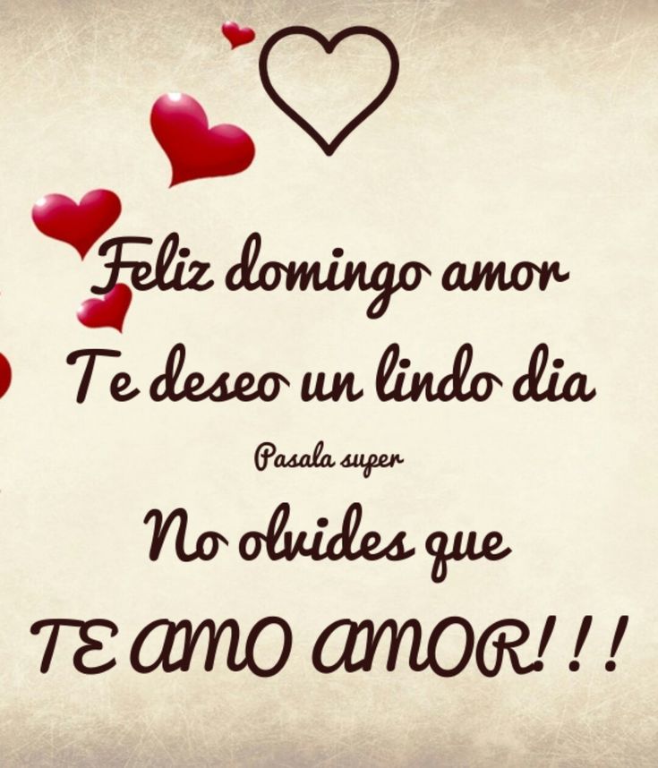 bonito domingo amor