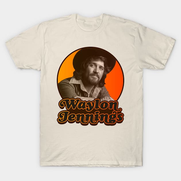 waylon jennings tee