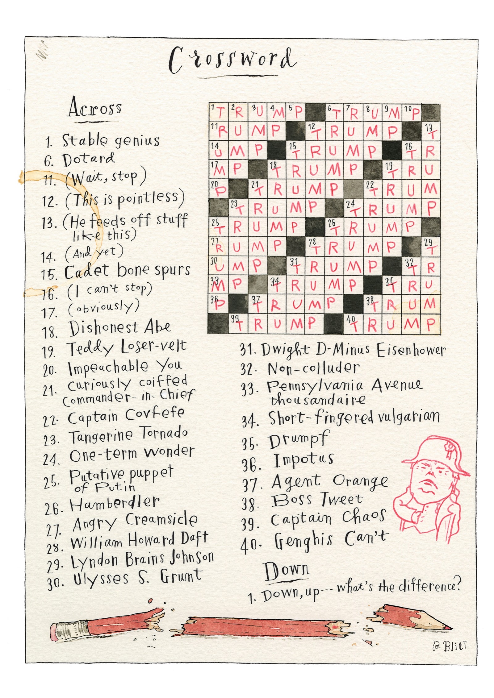 the new yorker crossword