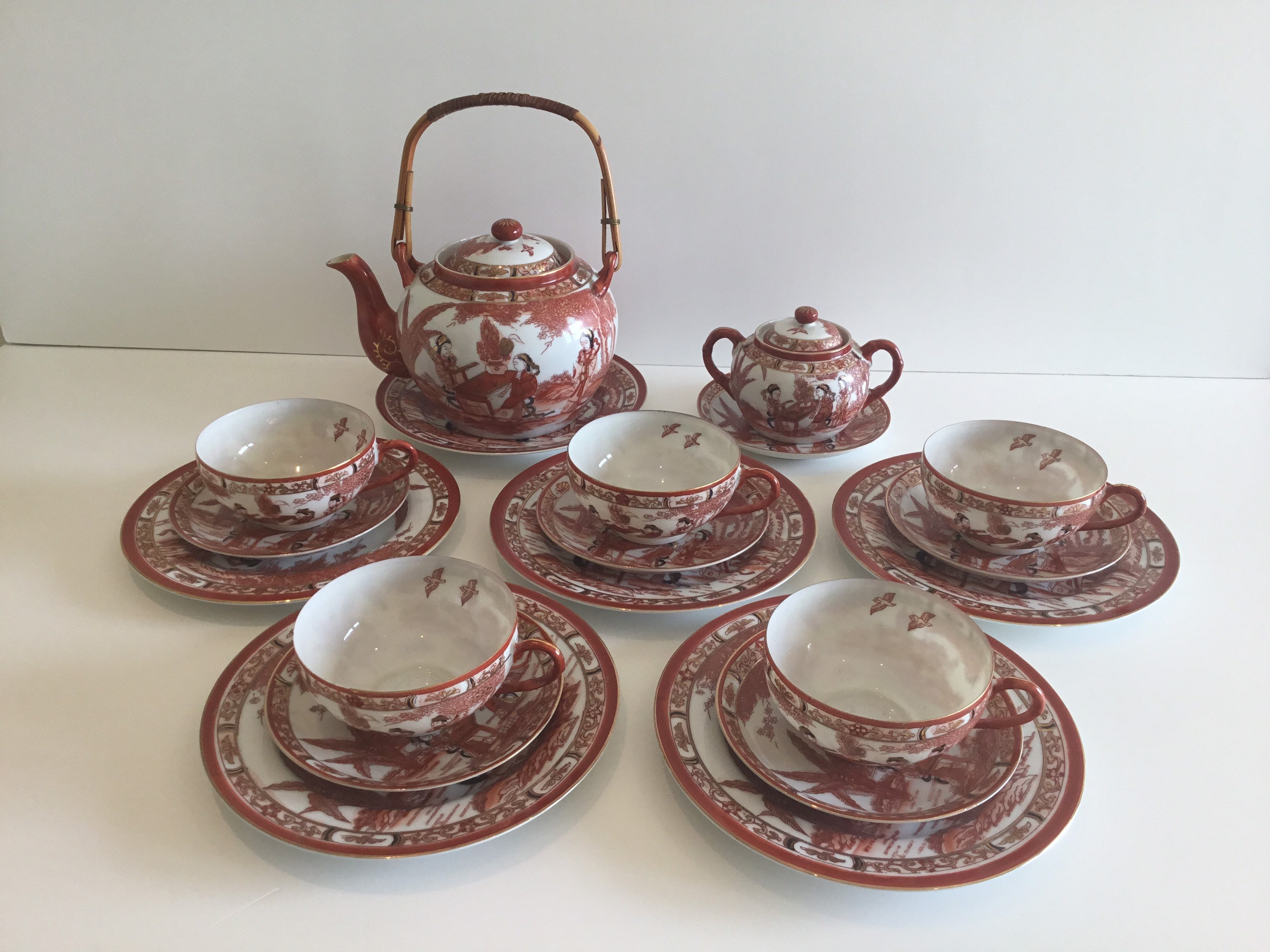 1930s japanese tea set