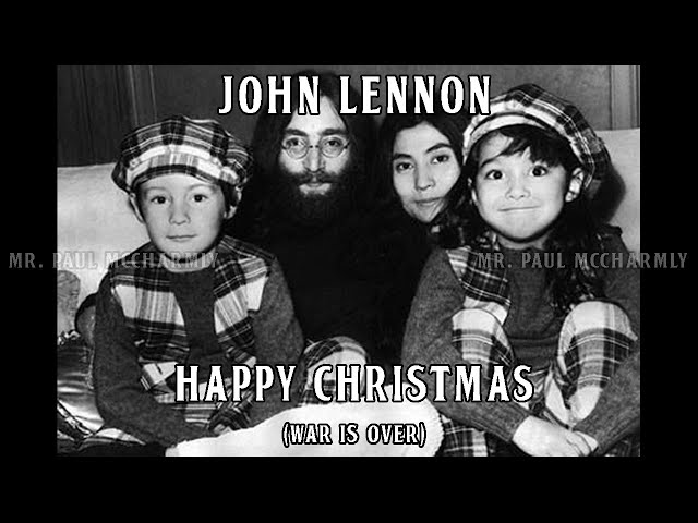 youtube video john lennon happy christmas