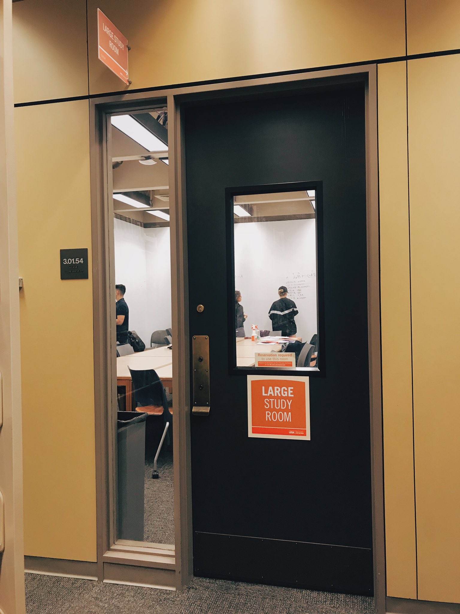 utsa reserve study room