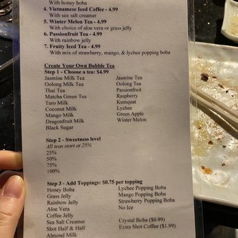 siu korean bbq menu