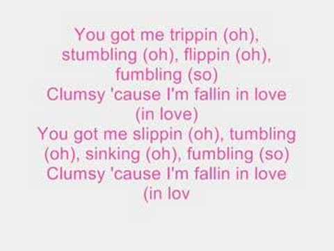 clumsy song lyrics