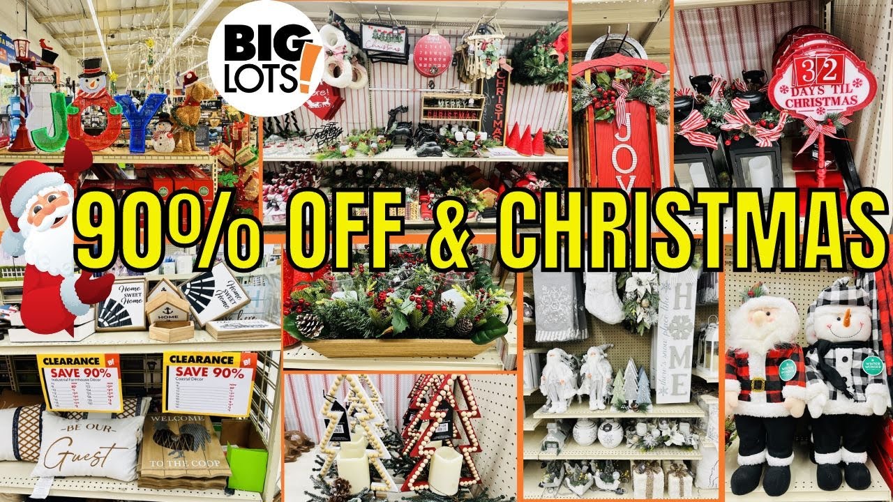 big lots christmas clearance 90 off